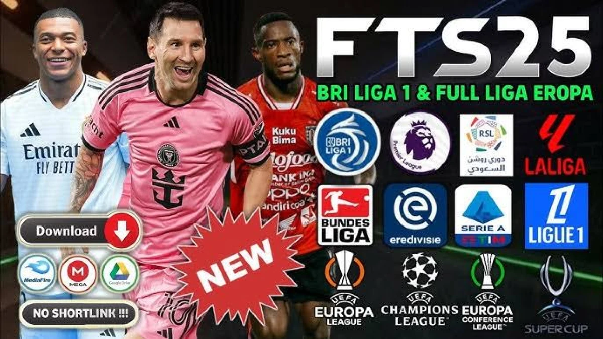 Download FTS 25 Liga 1 Indonesia APK + OBB Terbaru 2025 Versi HP Kentang!