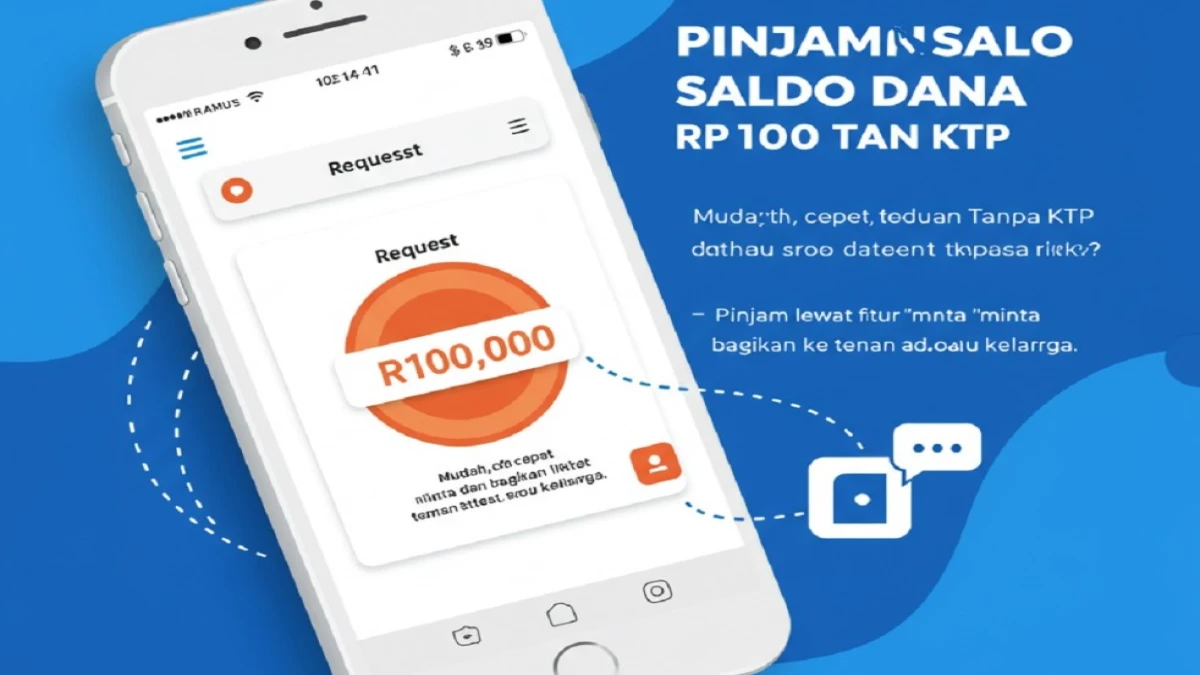 Cara Ajukan Pinjaman Online Rp100.000 di Aplikasi DANA Tanpa KTP: Apakah Bisa?