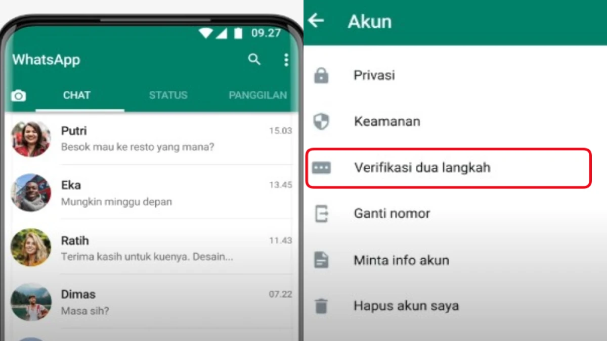 Cara Aktifkan Verifikasi Dua Langkah WhatsApp, Cegah WA Kena Hack