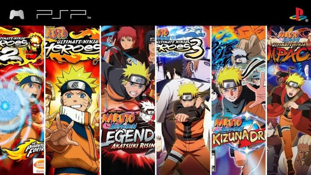 Link Download Game PPSSPP Naruto Ukuran Kecil, Lancar di HP Spek Rendah!