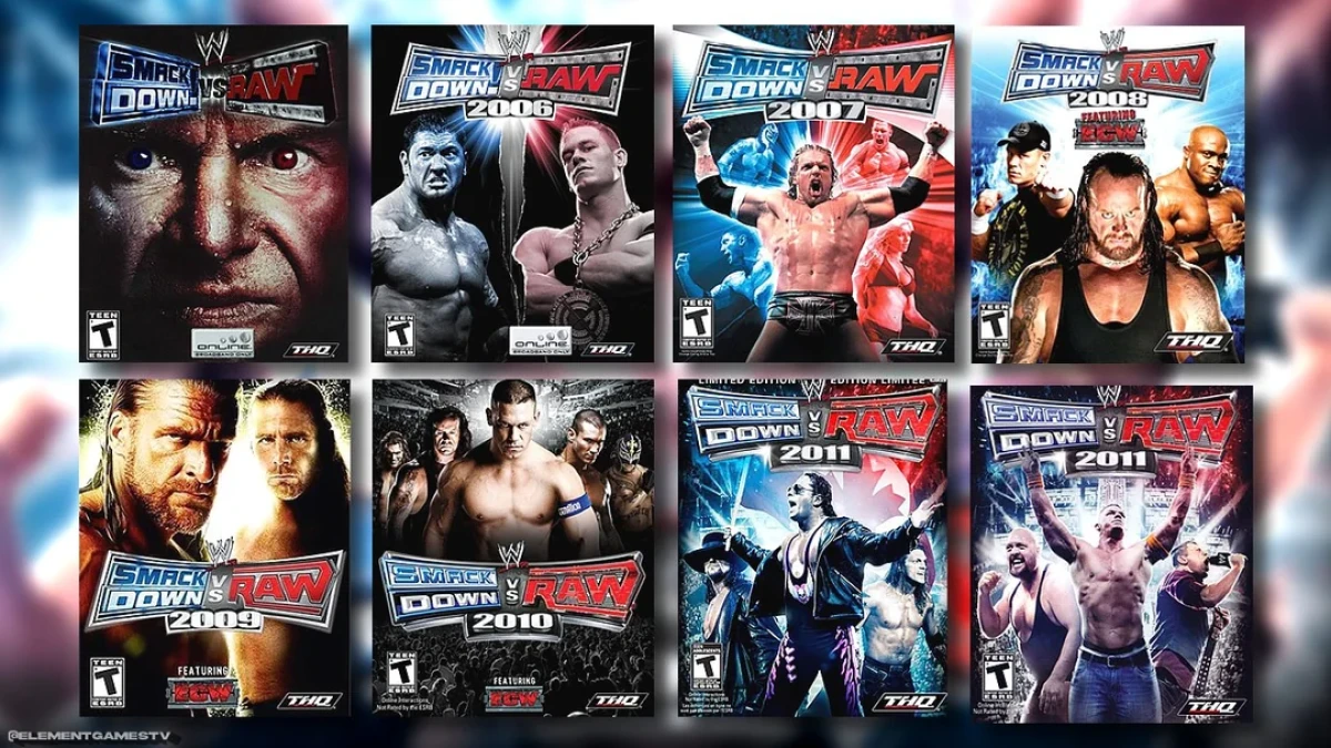 Download All Versi Game WWE SmackDown (PS1, PS2, PSP, PC, Android)