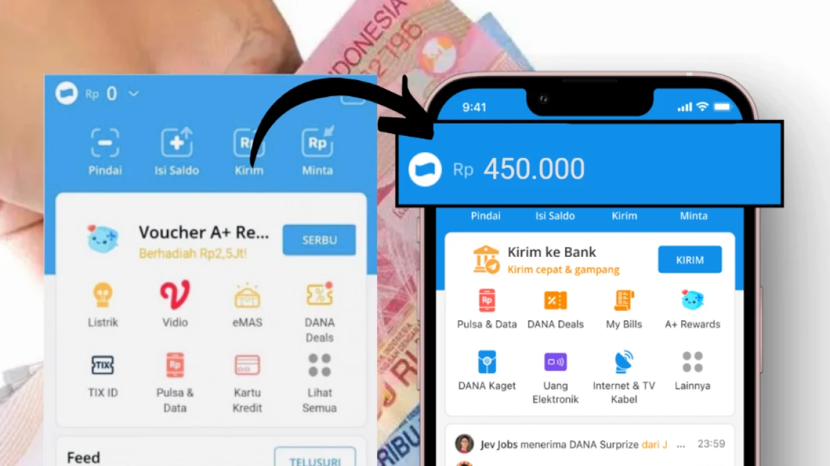 Cara Pinjam Saldo DANA Rp150.000 Langsung dari Aplikasi DANA: Panduan Lengkap dan Mudah!