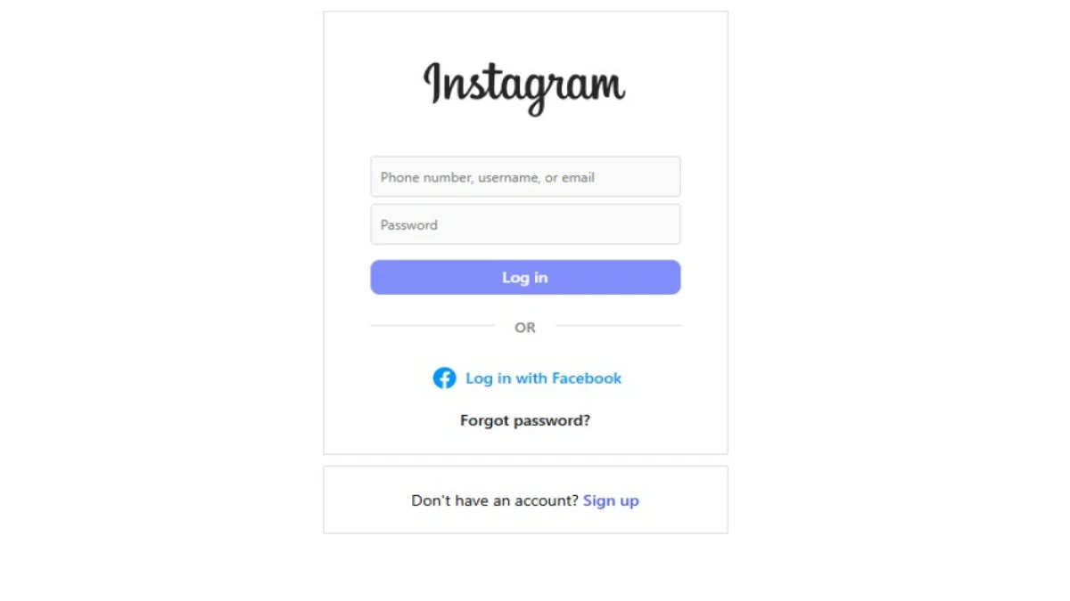 Cara Login Instagram di Web, Bisa di PC atau HP