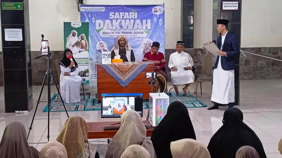 Safari Dakwah, Syekh Yahya Jaber Bawa Misi Cetak 1 Juta Penghafal Alquran