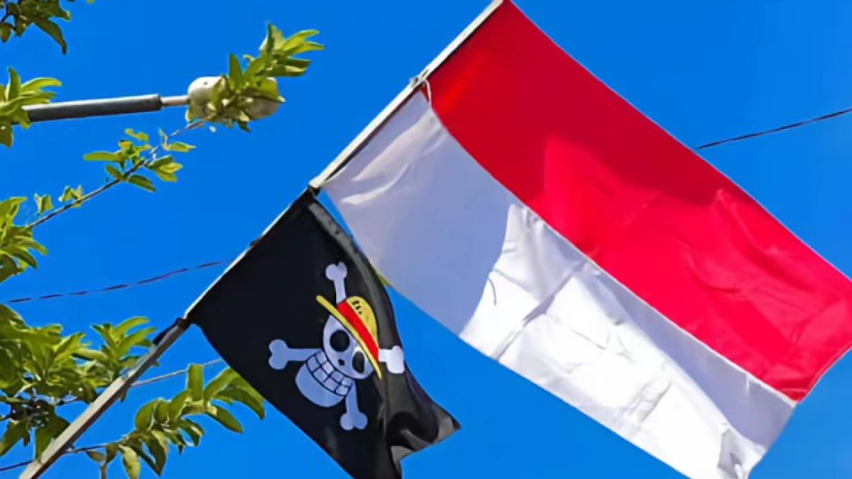Heboh Pengibaran Bendera One Piece Jelang HUT RI ke-80, Simbol Kritik atau Tindakan Provokatif?