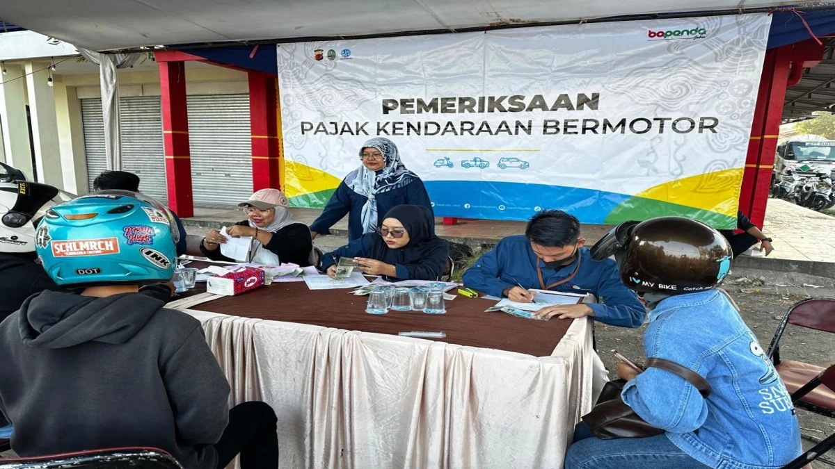 Ratusan Kendaraan Kepergok Tak Bayar Pajak, Tiga Hari Terkumpul Rp45 Juta