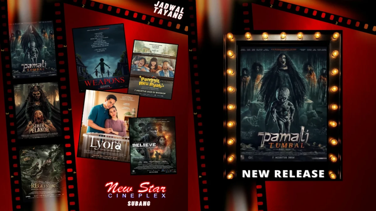 Jadwal Bioskop NSC Subang 7 Agustus 2025, Pamali: Tumbal Tayang Perdana