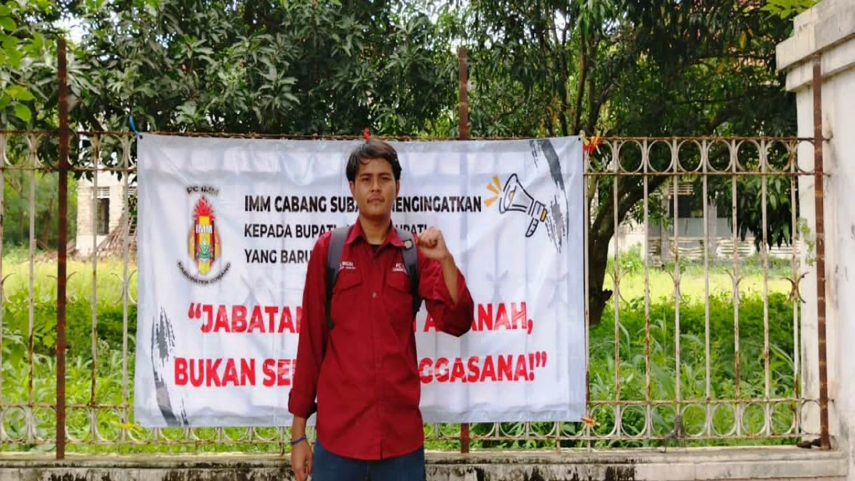 IMM Subang Kritik Pernyataan Bupati Soal 300 Vila Liar