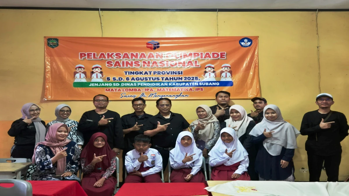 Empat Siswa SDN Sagalaherang IV Harumkan Nama Kabupaten Subang, Akan Ikuti OSN Tingkat Provinsi 2025
