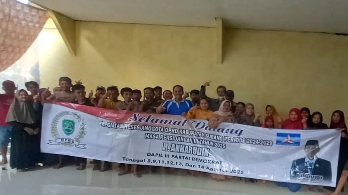 Anharudin Serap Aspirasi Warga Pabuaran Bahas Jalan, Sampah, dan Ekonomi