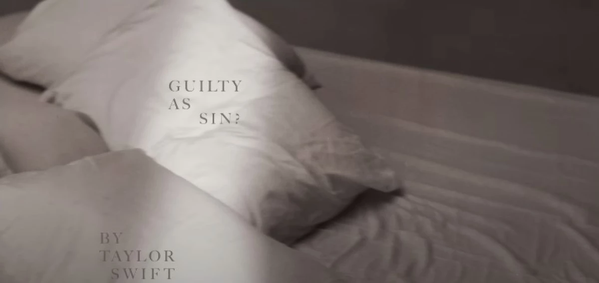 Makna lagu Guilty as Sin?. (Sumber Gambar: Screenshot via YouTube Taylor Swfit)