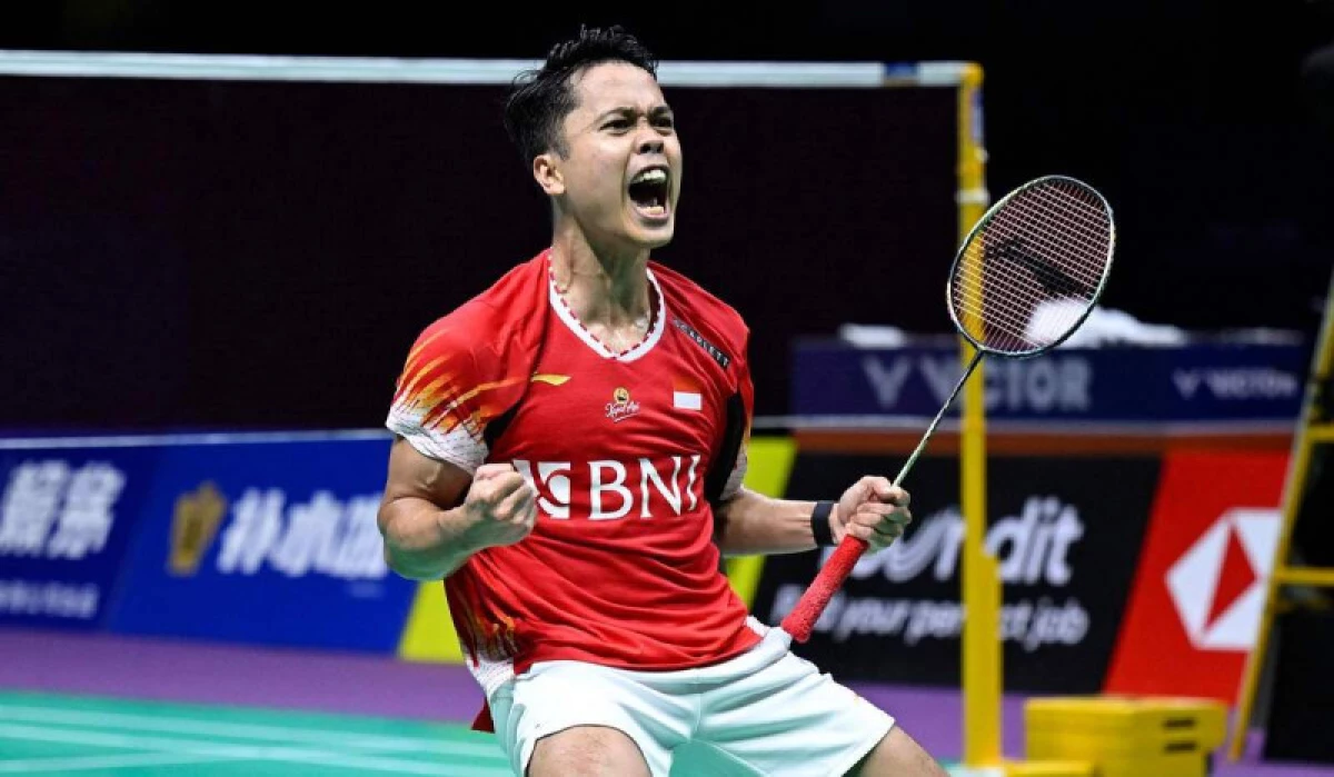 ANTHONY Sinisuka Ginting(AFP)