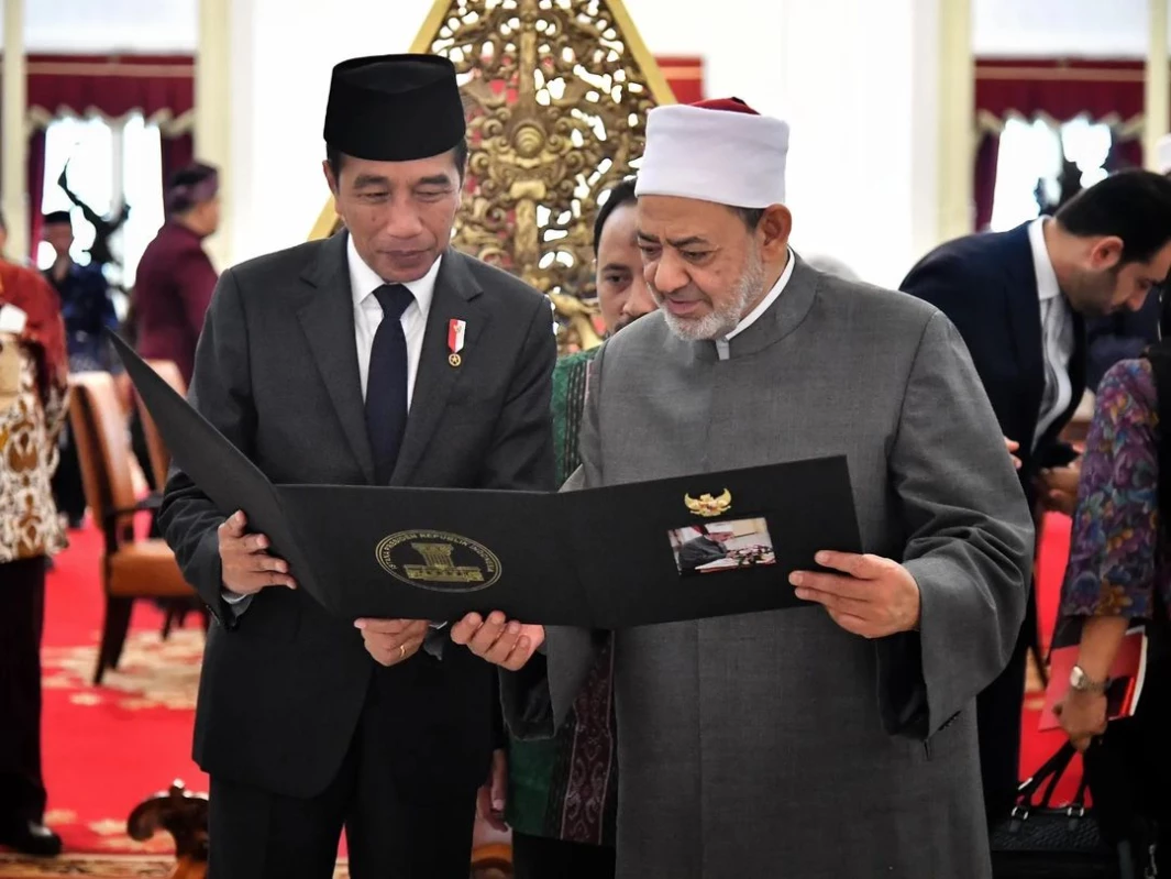 Presiden Jokowi Sambut Kunjungan Grand Syekh Al Azhar, Tekankan Perdamaian dan Toleransi