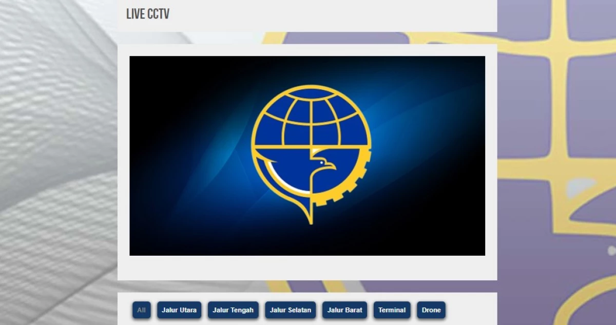 Live Streaming CCTV untuk Pantau Kondisi Jalan. (Sumber Gambar: Screenshot via Laman RTTMC)