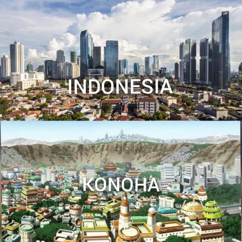 Kenapa Indonesia Sering di Sebut Negara Konoha? Ini dia Jawabannya (Sumber Foto Qoura)