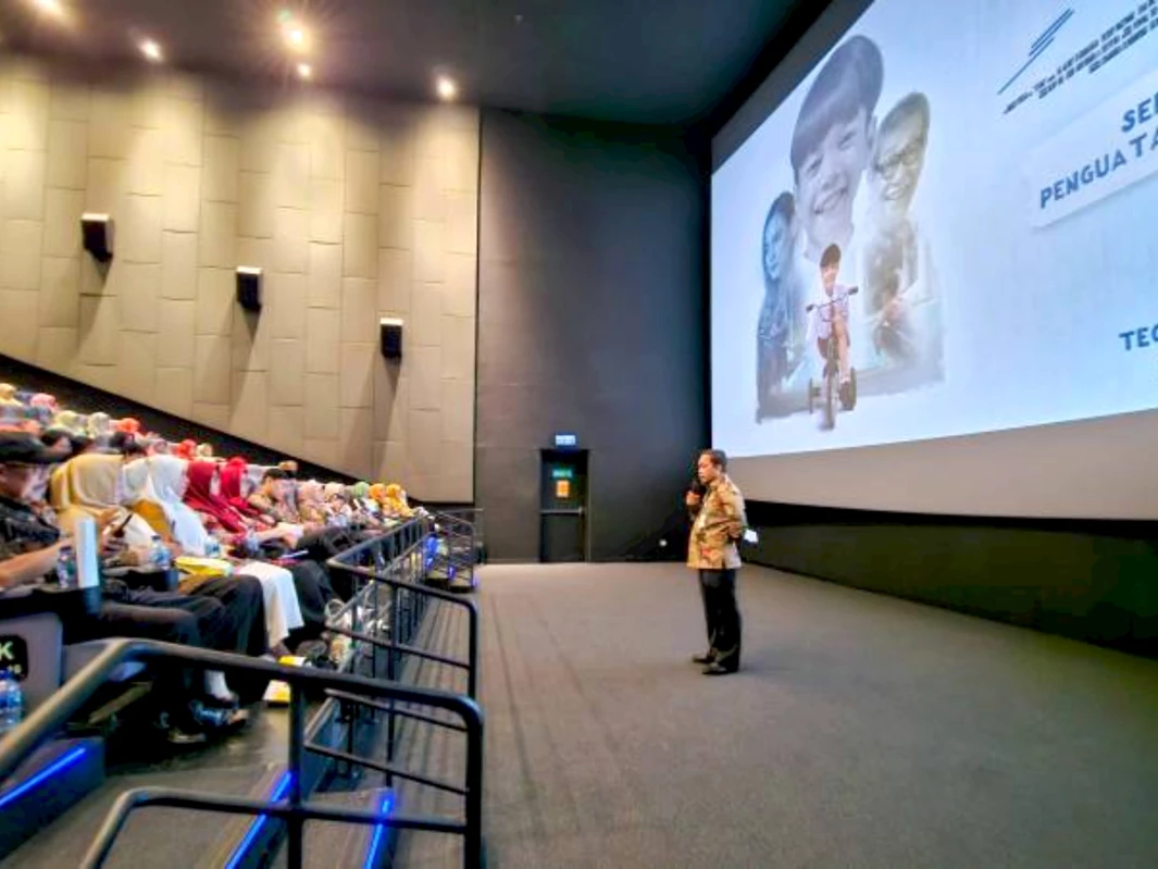 Nobar Film Tegar, Dr. Nurdin: Jadi Motivasi Guru dalam Penguatan Pendidikan Karakter