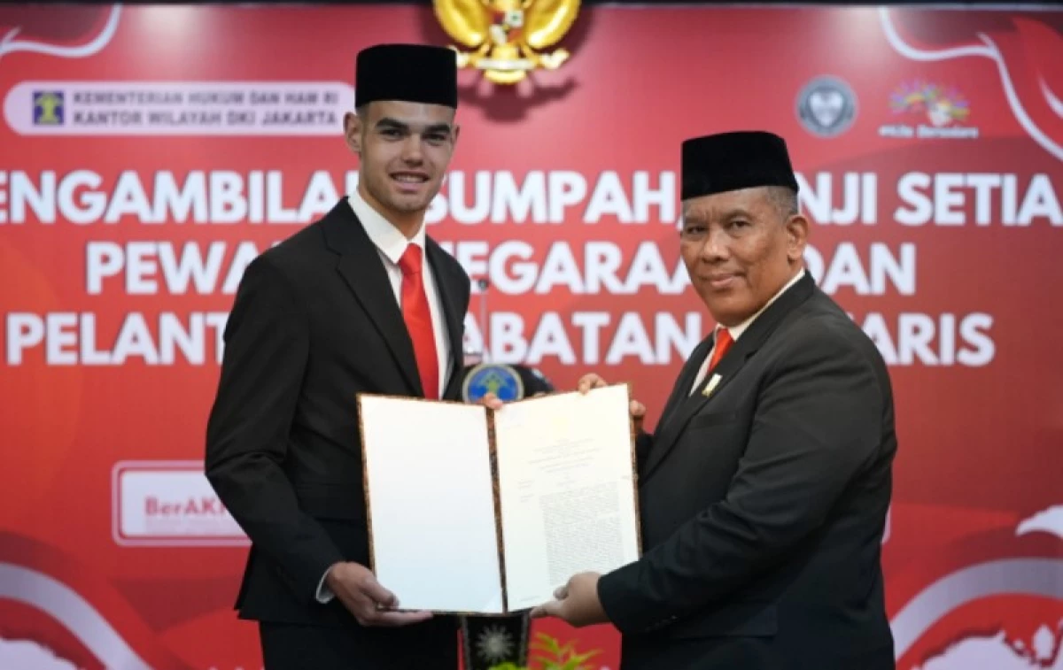 Jens Raven Resmi Menjadi WNI, Siap Perkuat Lini Depan Timnas Indonesia