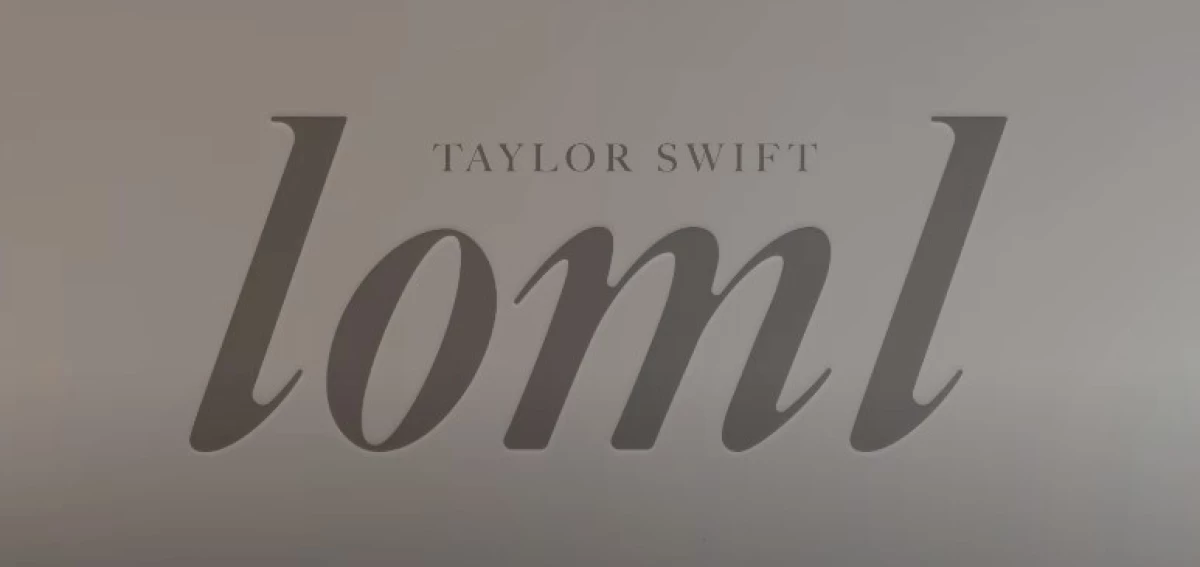 Lagu loml Taylor Swift. (Sumber Gambar: YouTube Taylor Swift)