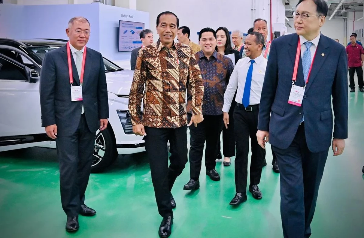 Presiden Jokowi Resmikan Ekosistem Kendaraan Listrik Pertama dan Terbesar di Asia Tenggara