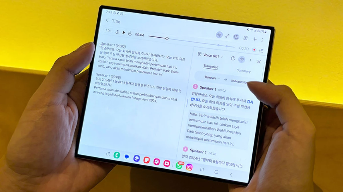 Samsung Galaxy Z Fold6 Dibekali Fitur PDF Overlay,  Cocok untuk Kamu yang Punya Produktivitas Tinggi