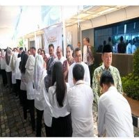 Kementerian ATR/BPN Laksanakan Halalbihalal Usai Libur Idulfitri
