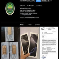 Instagram Disnakertrans Subang