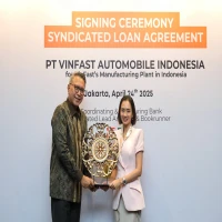 BNI Pimpin Kredit Sindikasi Senilai Rp1,84T untuk Bangun Pabrik Mobil Listrik VinFast di Indonesia