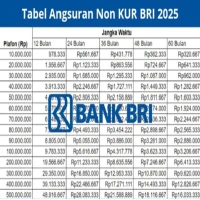 Bunga KUR BRI 2025 Turun? Ini Tabel Resmi dan Cara Hitungnya!