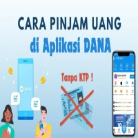 Cara Paling Mudah Pinjam Saldo DANA 100 Ribu Tanpa KTP