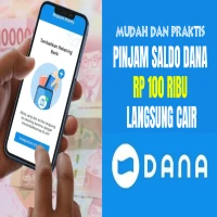 Pinjaman Online Saldo DANA Rp100.000 Langsung Cair