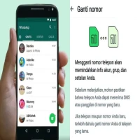 Cara Ganti Nomor WhatsApp Tanpa Buat Akun Baru, Chat Tetap Aman