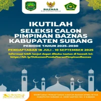 Pendaftaran Calon Pimpinan Baznas