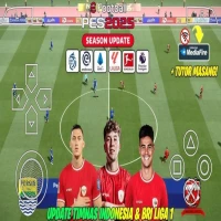 Download Game PPSSPP PES 2025 Liga Super Indonesia dan Eropa
