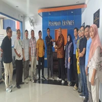 Dewan Pers melakukan verifikasi faktual perusahaan pers ke Kantor Pasundan Ekspres, Jalan Jend. Ahmad Yani 110 Kelurahan Pasirkareumbi Subang, Rabu pagi (6/8/2025). (Dede Sugiarto/Pasundan Ekspres)