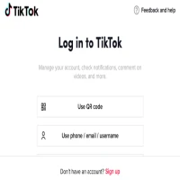 Login tiktok di google