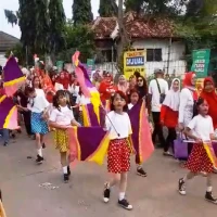 karnaval di Kecamatan Pagaden