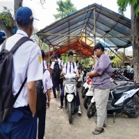 Surat edaran siswa bawa motor ke sekolah